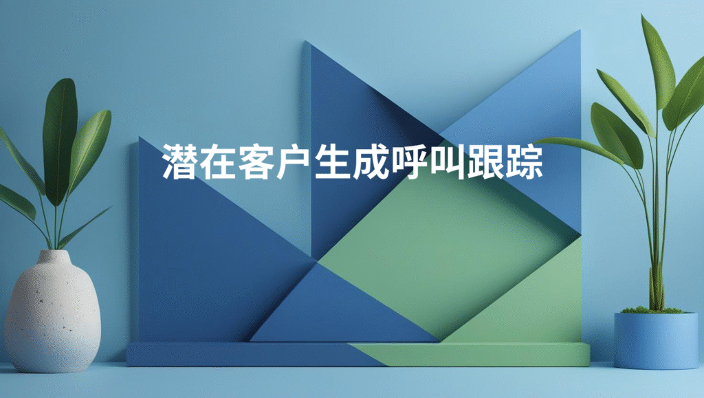 潜在客户生成呼叫跟踪