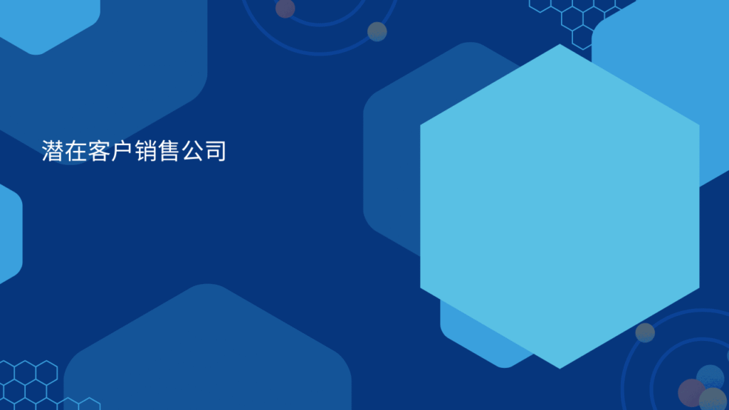 潜在客户销售公司